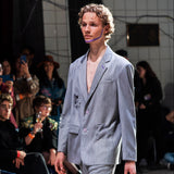Suffering-Character purple Blazer
