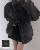 Youel wool shearing coat