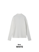 WL Ed Rivet Ribbed Knit Zip-Up (2C)