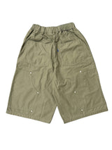 Sand Western Rivet Bermuda Pants 4C