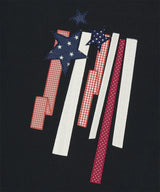 FLAG APPLIQUE RINGER TEE