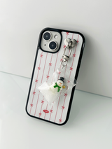 Snowman Pocket Keyring(3color)