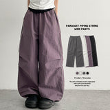[Two-Way Pants✨] Side-Line Pants, Wide Crinkle Pants (4 colors)