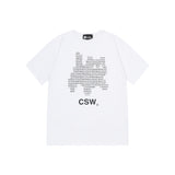 VASS LETTERING ART HALF T UNISEX (2COLOR)