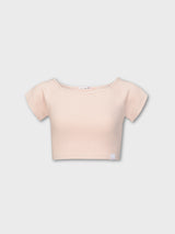 ストライプラグランクロップ(PINK)