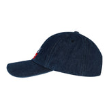 ONE’S classic ball cap (indigo denim)