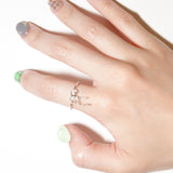 I NEED U baby ring - RIBBON line