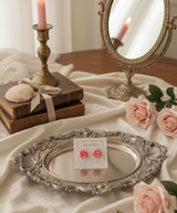 [Hearts2Hearts Ana Piercing] Petit Rose Cabochon Piercing - Pink
