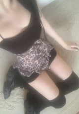Donna Loose Fit Long Socks (Black)