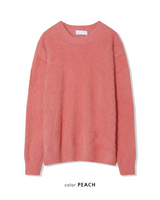 [Unisex] Angora round neck knit(7color)