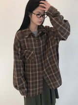 SLOW TWO-WAY CHECK SHIRT (2C)