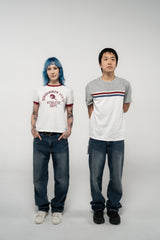 オーセンティックルーズストレートジーンズ (MEDIUM BLUE)