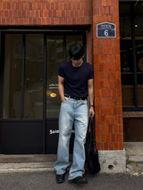 Hyde cropped knitwear short-sleeved
