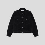 Winter Velvet Denim Western Jacket (2color)