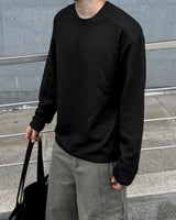 Roen wide cut shoulder knit