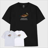 スモーク＆バイト アングリーフィッシュ Tシャツ (3color)