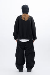 Neck Pierce Sweatshirt