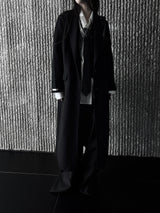 handmade long vest coat