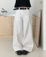 Middle Carpenter Detail Long Pants