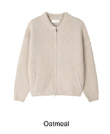 Helid Boucle Knit Zip-Up