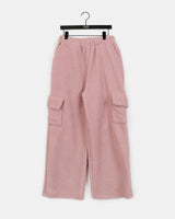 molz soft wool wide cargo pocket pants
