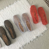 Mallang Jelly Mesh Flat Shoes Summer Sandals 7 Colors