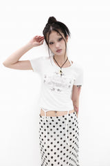Me愛 - Me愛 Tシャツ (ブラック)