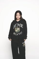 25SS オーバーサイズウォッシングワイドパンツ ブラック