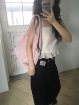 Nylon shoulder big bag