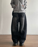Shadow Curved Denim Pants