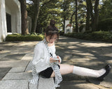 [♡MADE♡]ザドットロングシフォンスカーフ