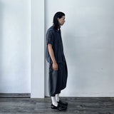 Openwork Knit Camp Collar Shirt