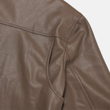 Burn Leather jacket (3color)