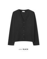 (UNISEX)ニット Vネック カーディガン
