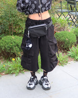 [UNISEX] スクエアヒップベルトミニバッグ