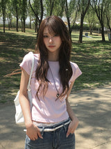 Tego Vintage Washing Denim Bootcut Pants