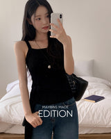 [MADE] スティーンレイヤードノースリーブ