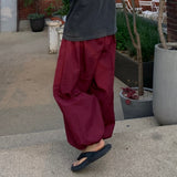 Crack balloon nylon pants (3color)