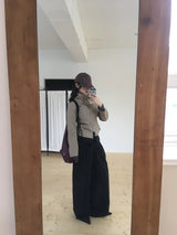 ラップカーブドパンツ