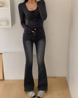 Dene Washing Boots cut Denim Pants