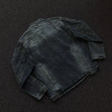 DV patch incision washing jean jacket