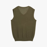 ストレンジャーレギュラービスコースVネックベスト (Khaki)