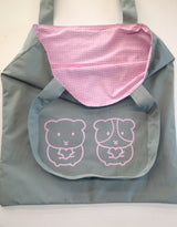Guinea reversible shoulder bag