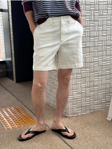 [S/S] サマーハーフバンディングショートパンツ((5color)