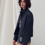 COTTON BLOUSON JACKET
