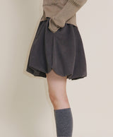 Cush Banding Pumpkin Balloon Mini Skirt