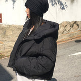 Bubbling Wellon Short Hooded Padded Jacket
