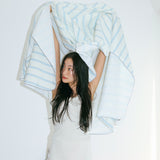 Summer Dust-Free Bamboo Seersucker Double-Layer Blankets - Q size
