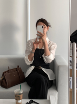 FATES Fit-Correcting Bootcut Slacks