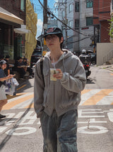 Kuro Trucker Hooded Jacket